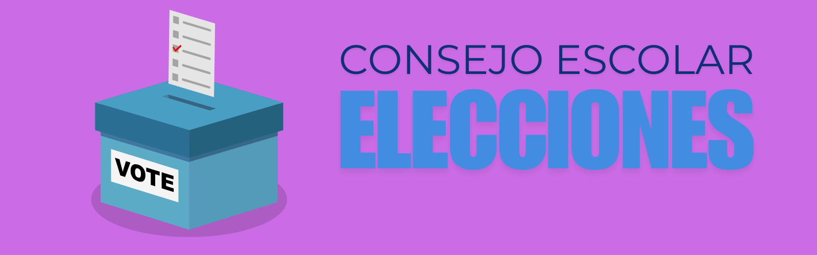 ELECCIONES CONSEJO ESCOLAR: SECTOR FAMILIAS